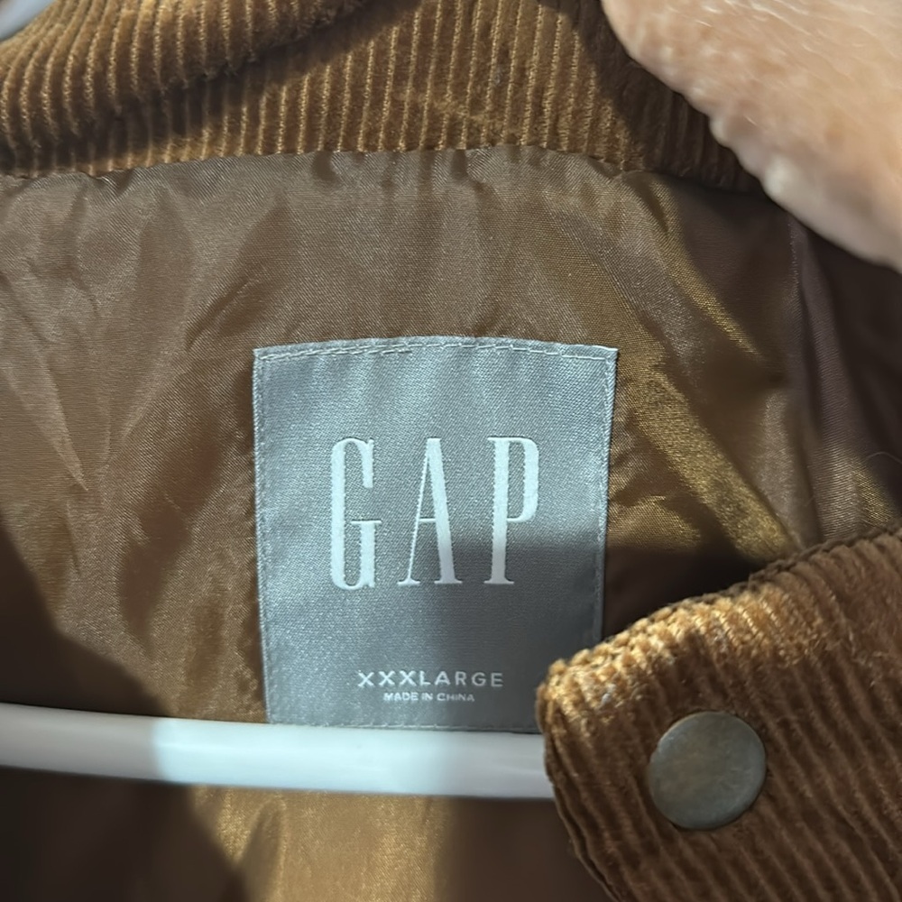 GAP Tan Corduroy Jacket - Picture 2 of 4